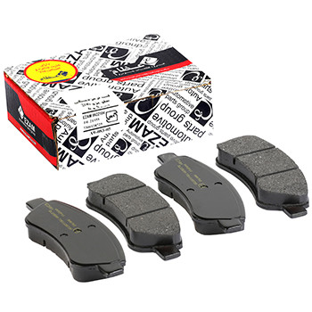 لنت ترمز دیسکی جلو پژو 206 تیپ 5و6 | عظام