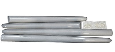 زه درب پژو 207 نقرهای کامل