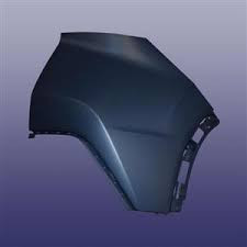 گوشه سپر عقب سمت چپ FX Premium اصلی (با ضمانت) (کد فنی کالا 602002017AA-BUN)