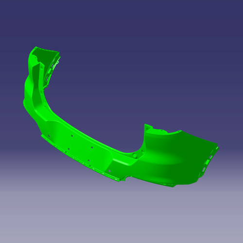 پوسته سپربالایی سپر عقب TIGGO 7 اصلی (با ضمانت) (کد فنی کالا 602000931AA-2-CUN)