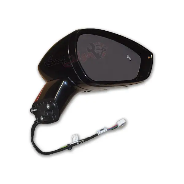 آینه برقی راست (باچراغ خوش آمدگویی) FX Premium اصل (باضمانت) (کدکالا  601000429AABCE-BUW)